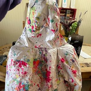 Womens small ski jacket and bibs. Worn one season.